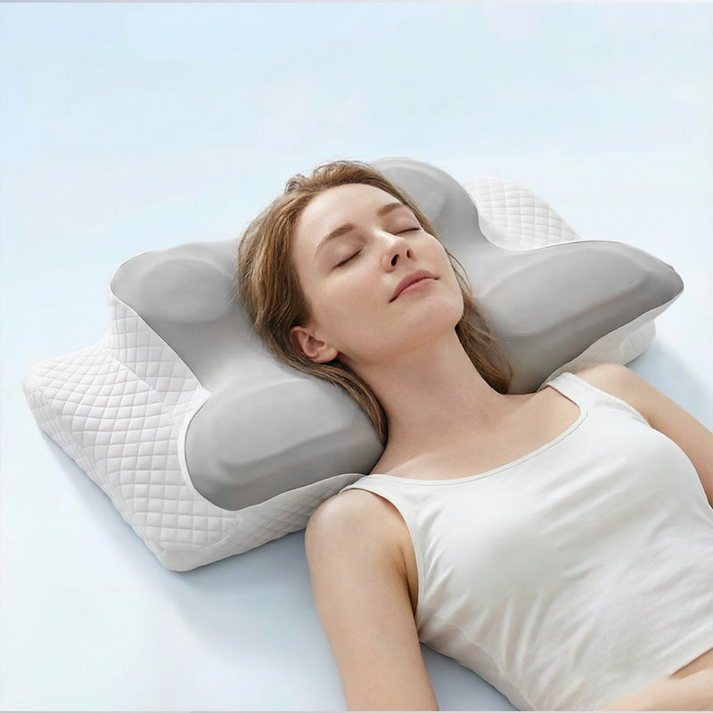 Buffalo Horn Cervical Memory Foam Pillow