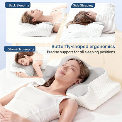 Buffalo Horn Cervical Memory Foam Pillow